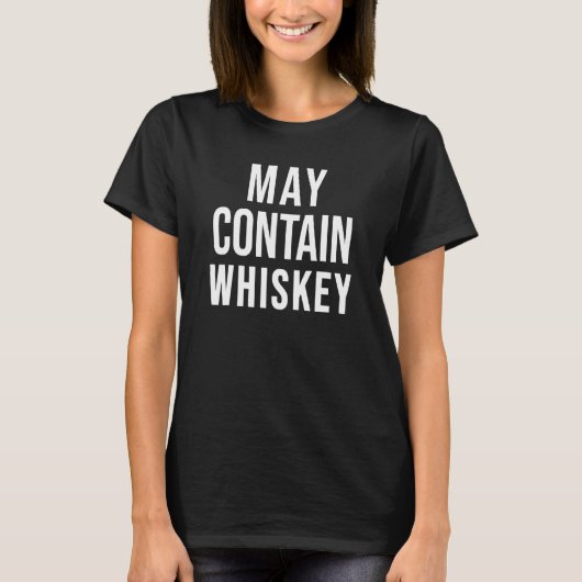 ウィスキーを飲むセントSt patricks day Tシャツ (正面)