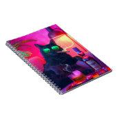 ウィスキーを飲む紳士猫 | おもしろいバー ノートブック (右側)