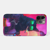 ウィスキーを飲む紳士猫 | おもしろいバー Case-Mate iPhoneケース (裏面(横))