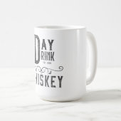 ウィスキーを飲む コーヒーマグカップ (正面右)