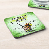 ウィスキーサワードリンクレシピ コースター (左側)