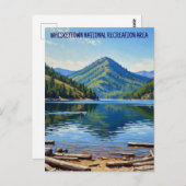 ウィスキータウン国立レクリエーションエリアカリフォルニア ポストカード (正面/裏面)