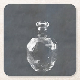 ウィスキーボトル スクエアペーパーコースター