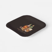 ウィスキーメンズ誕生日 パーソナライズされた ペーパープレート (傾斜あり)