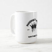 ウィスキーレーングラフティログ15oz.マグ コーヒーマグカップ (正面左)