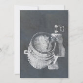 ウィスキー樽 招待状 (正面)