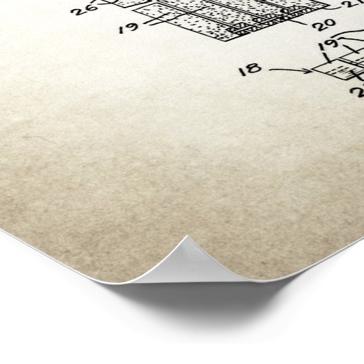 ウィスキー熟成装置特許 ポスター (角)