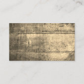 ウィスキー蒸留所の名刺 名刺 (裏面)