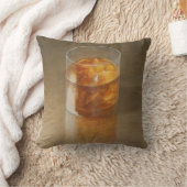 ウィスキー2010年のガラス クッション (ブランケット)