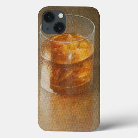 ウィスキー2010年のガラス Case-Mate iPhoneケース (裏面)