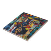 ウィスキー・ウィスパーズ – フェムファタールと恋人 タイル (側面)