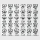 ウィスキー ラッピングペーパー (フラット)