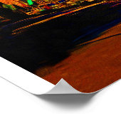 「ウィスキー・ロー・プレスコット」「プレスコット・アート」 ポスター (角)