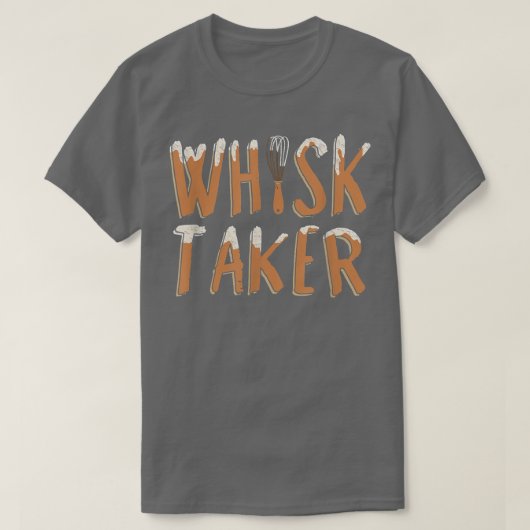 ウィスクおもしろいテイカープンベーキング Tシャツ (デザイン正面)