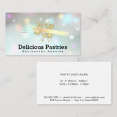 ウィスクとスター | 《写真》ぼけ味グロー 名刺 (正面/裏面)