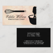 ウィスクとミキシングボウル 名刺 (正面/裏面)