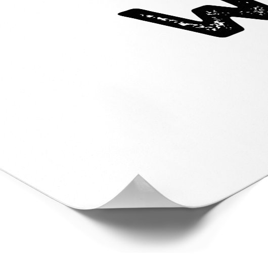 ウィスクのベーキングパンを取ることを恐れおもしろいない ポスター (角)