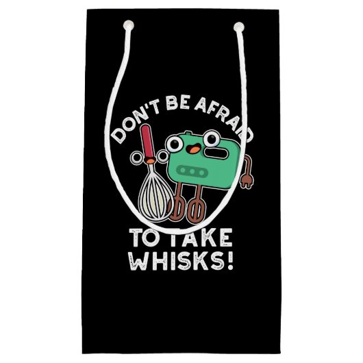 ウィスクを取ることを恐れてはいけないベーキングプンダークBG スモールペーパーバッグ (正面)