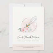 ウィスクウッドフローラベーカリー料理クラス招待状 サンキューカード (裏面)