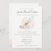 ウィスクウッドフローラベーカリー料理クラス招待状 サンキューカード (正面/裏面)