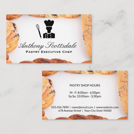 ウィスクシェフアイコン | ペストリー 名刺