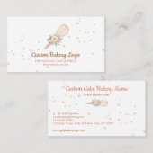 ウィスクスターズエレガントベーカリー 名刺 (正面/裏面)