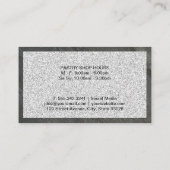 ウィスクツール | グリッター背景 名刺 (裏面)