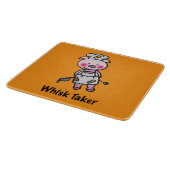 ウィスクテイカーピグおもしろい – シェフデザイン カッティングボード (角)