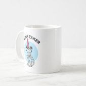 ウィスクテイクおもしろいベーキングプリン コーヒーマグカップ (正面左)