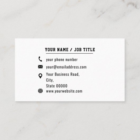 ウィスクベーカリーベイクショップベイカーベーキンググッズ焼いた 名刺 (裏面)