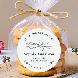 ウィスクベーキング器具の台所からミニマル ラウンドシール