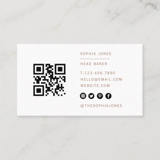 ウィスクモダンベーカリーカテラービジネスQRコード 名刺 (裏面)