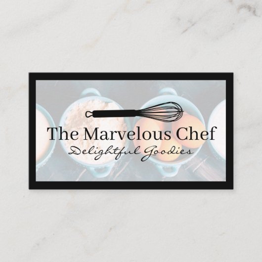 ウィスクロゴ |ベーキング成分 名刺 (正面)