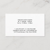 ウィスクロゴ |折り生地 名刺 (裏面)