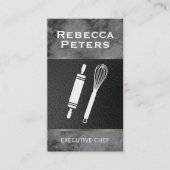 ウィスク転がのピンカリカリナルマスターブラックマーブル 名刺 (正面)