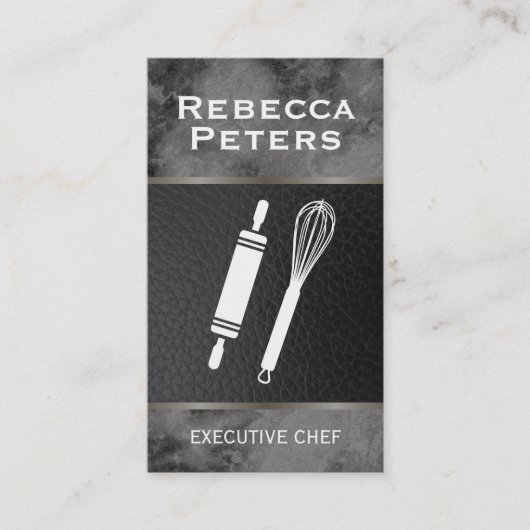 ウィスク転がのピンカリカリナルマスターブラックマーブル 名刺 (正面)