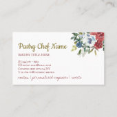 ウィスク転がのピンホームメイドベーカリーシェフ 名刺 (裏面)