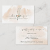 ウィスク シグネチャー bakery かわいいシェフ 名刺 (正面/裏面)