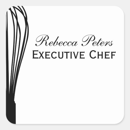 ウィスク スクエアシール (正面)