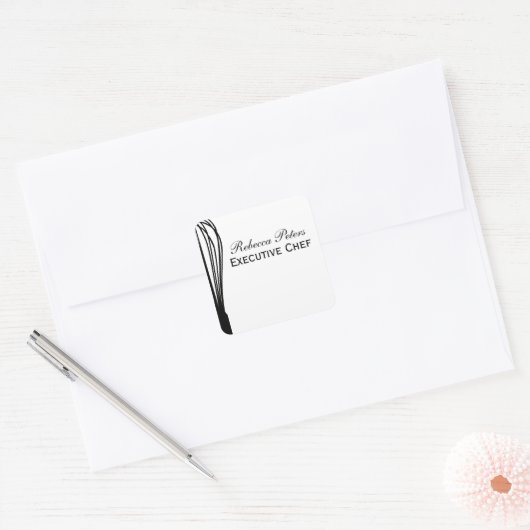 ウィスク スクエアシール (封筒)