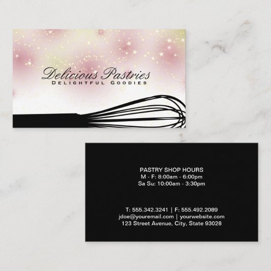 ウィスク | スターダスト 名刺 (正面/裏面)