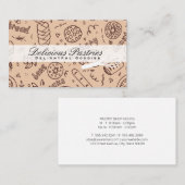 ウィスク | ペストリー模様 名刺 (正面/裏面)