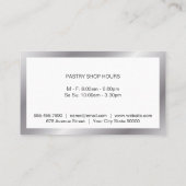 ウィスク |料理マスター名刺 名刺 (裏面)