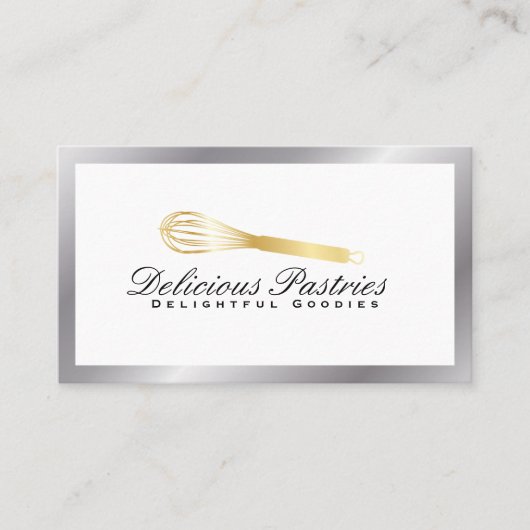 ウィスク |料理マスター名刺 名刺 (正面)