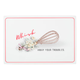 ウィスク | Whisk 遠くに Your Troubles Metal Kitchen Art メタルプリント