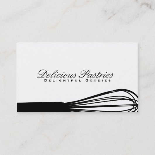 ウィスクII |料理マスター 名刺 (正面)