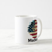 ウィスコンカスタムシン州コーヒーマグ コーヒーマグカップ (正面右)