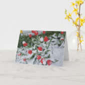 ウィスコンシンおもしろい州チューリップ州の春 カード (黄色い花)