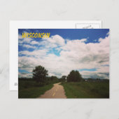 ウィスコンシンからの挨拶! ポストカード (正面/裏面)