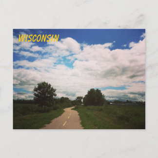 ウィスコンシンからの挨拶! ポストカード